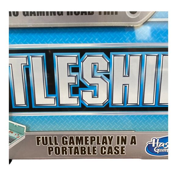 Hasbro Battleship Gaming Road Trip Series Full Gameplay Portable Case New Gift - Picture 6 of 11